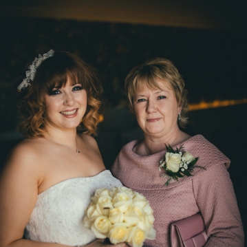 Bride and Mum